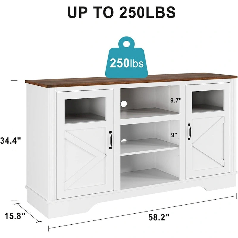 Meuble TV LED pour téléviseur 65/60/55 pouces