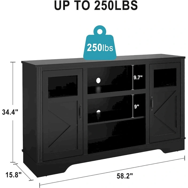 Meuble TV LED pour téléviseur 65/60/55 pouces