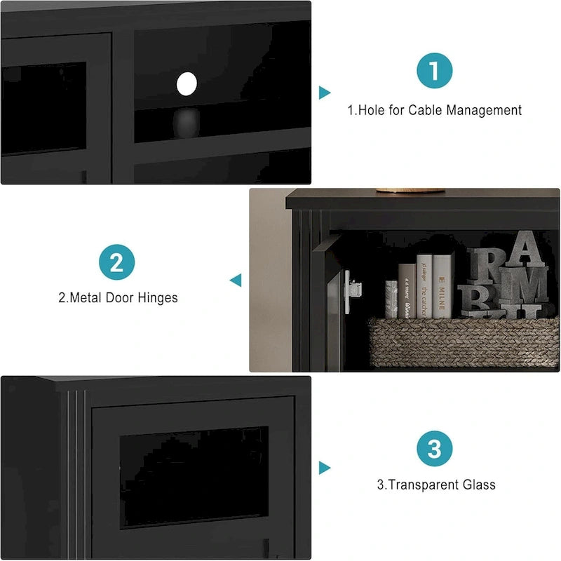 Meuble TV LED pour téléviseur 65/60/55 pouces