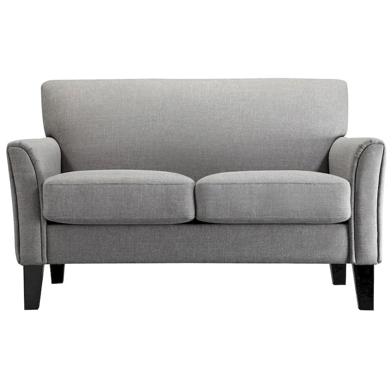 Canapé deux places moderne à dossier coussin
