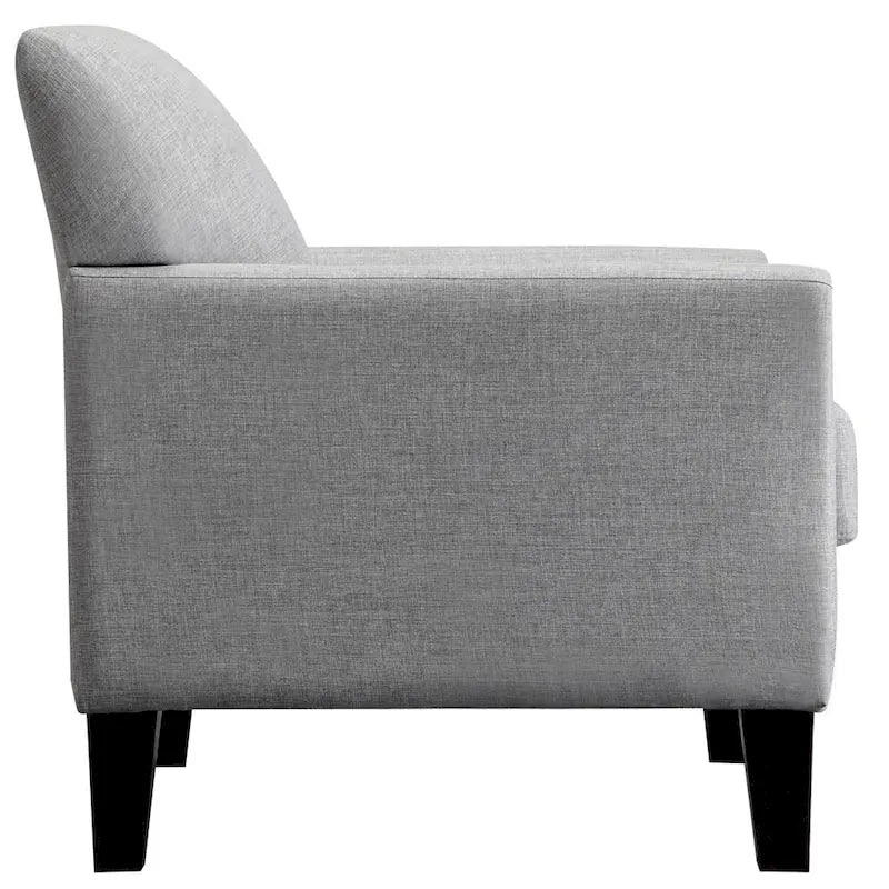 Canapé deux places moderne à dossier coussin