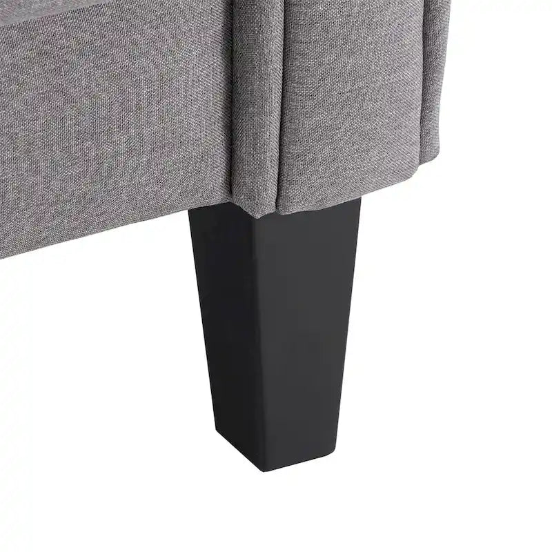 Canapé deux places moderne à dossier coussin