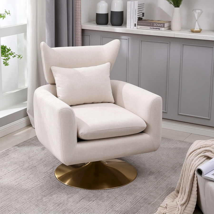 Fauteuil pivotant d'appoint
