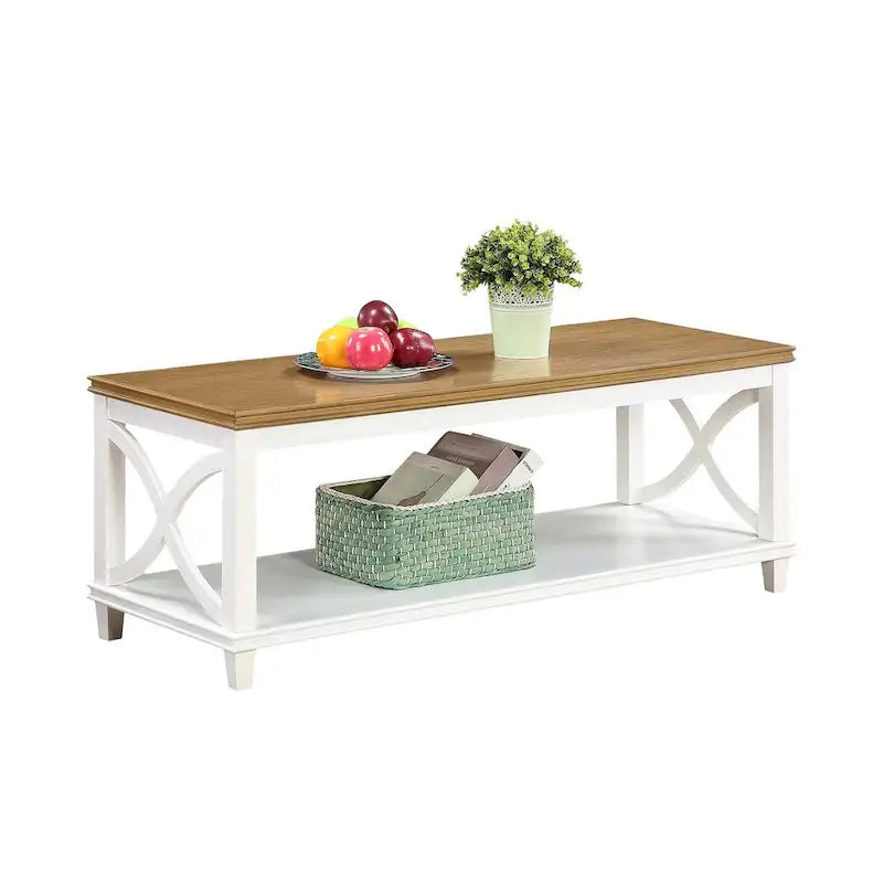 Table basse Convenience Concepts avec étagère