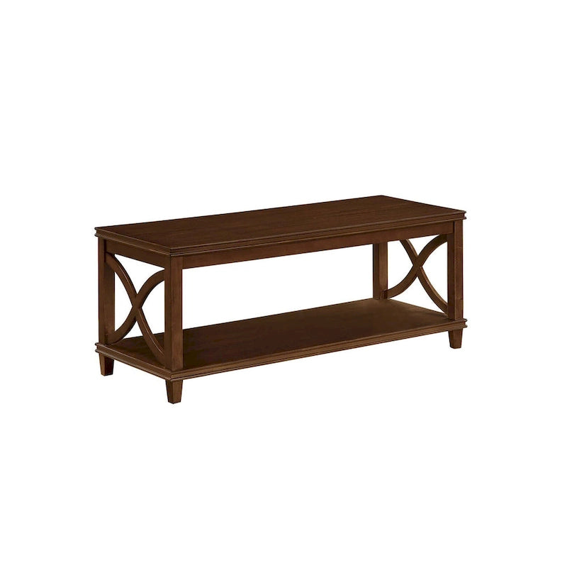 Table basse Convenience Concepts avec étagère