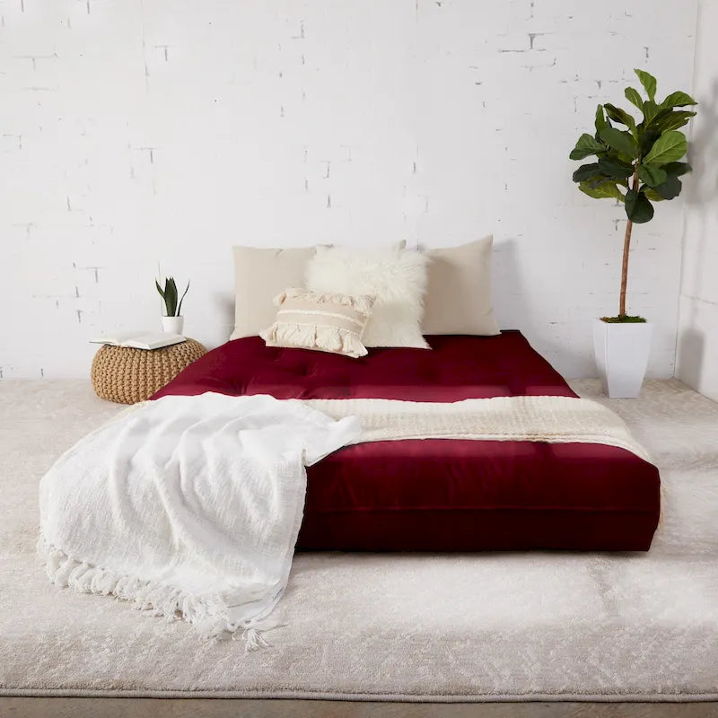 Matelas futon pleine grandeur de 6 pouces sans cadre (matelas seulement)