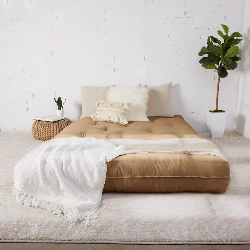 Matelas futon pleine grandeur de 6 pouces sans cadre (matelas seulement)