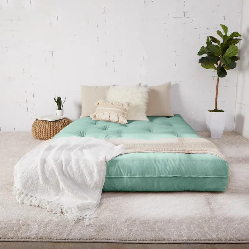 Matelas futon pleine grandeur de 6 pouces sans cadre (matelas seulement)