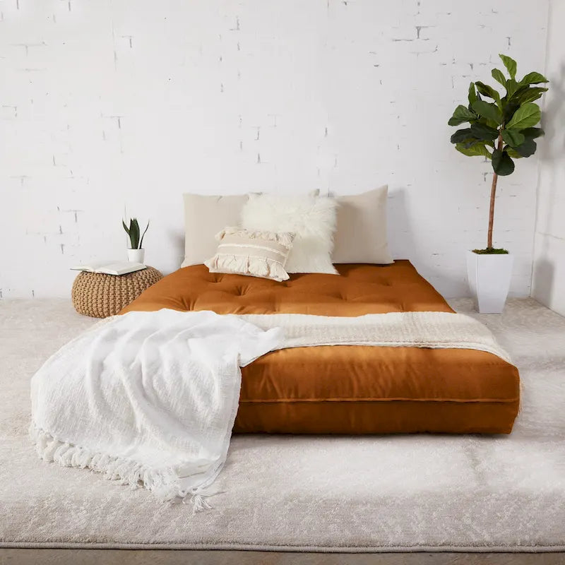 Matelas futon pleine grandeur de 6 pouces sans cadre (matelas seulement)