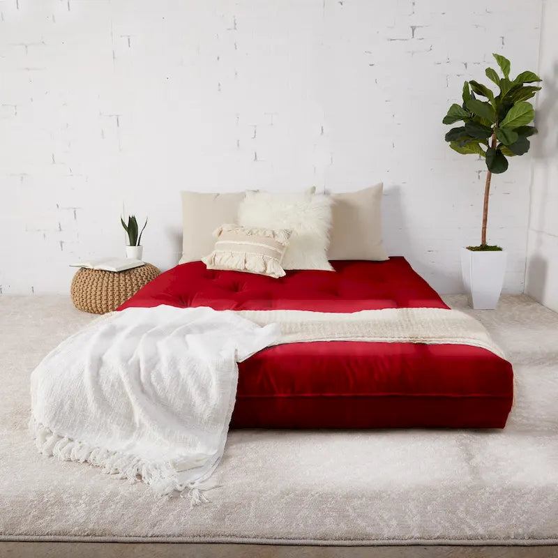Matelas futon pleine grandeur de 6 pouces sans cadre (matelas seulement)