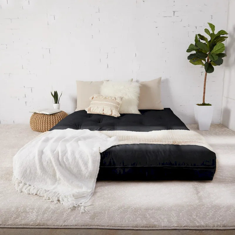 Matelas futon pleine grandeur de 6 pouces sans cadre (matelas seulement)