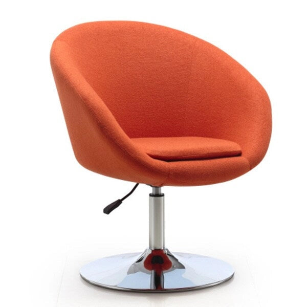 Fauteuil de loisir pivotant réglable à dossier enveloppant