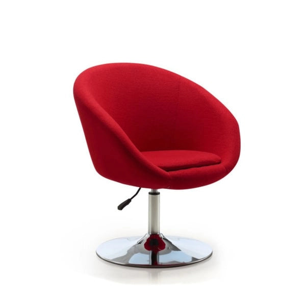 Fauteuil de loisir pivotant réglable à dossier enveloppant