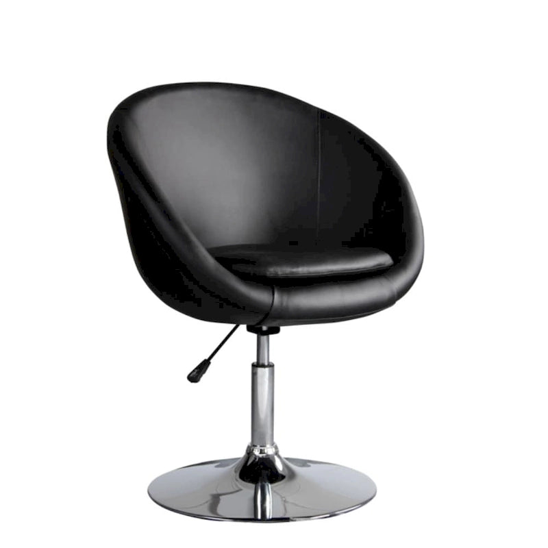 Fauteuil de loisir pivotant réglable à dossier enveloppant