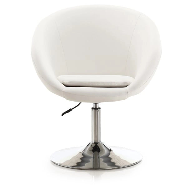 Fauteuil de loisir pivotant réglable à dossier enveloppant