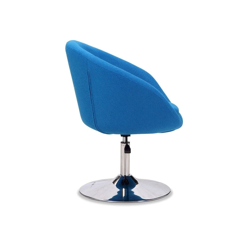 Fauteuil de loisir pivotant réglable à dossier enveloppant