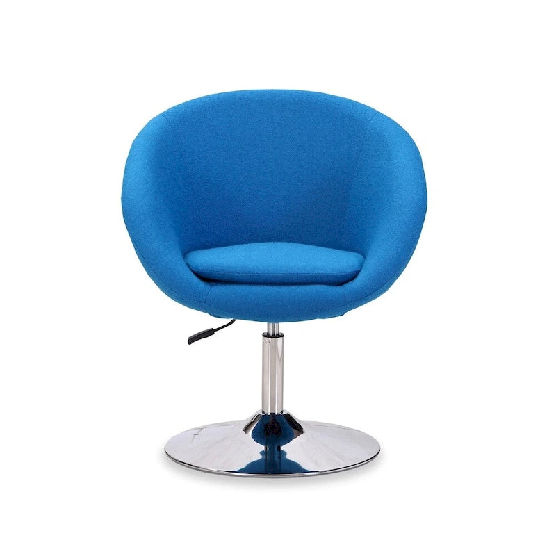 Fauteuil de loisir pivotant réglable à dossier enveloppant