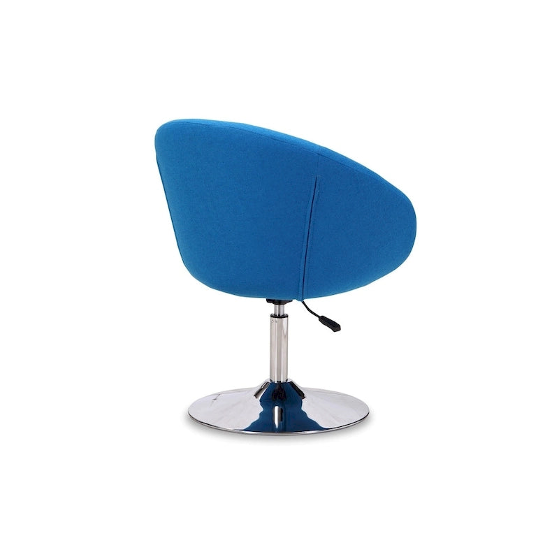 Fauteuil de loisir pivotant réglable à dossier enveloppant