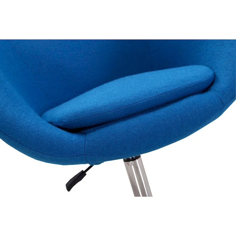 Fauteuil de loisir pivotant réglable à dossier enveloppant