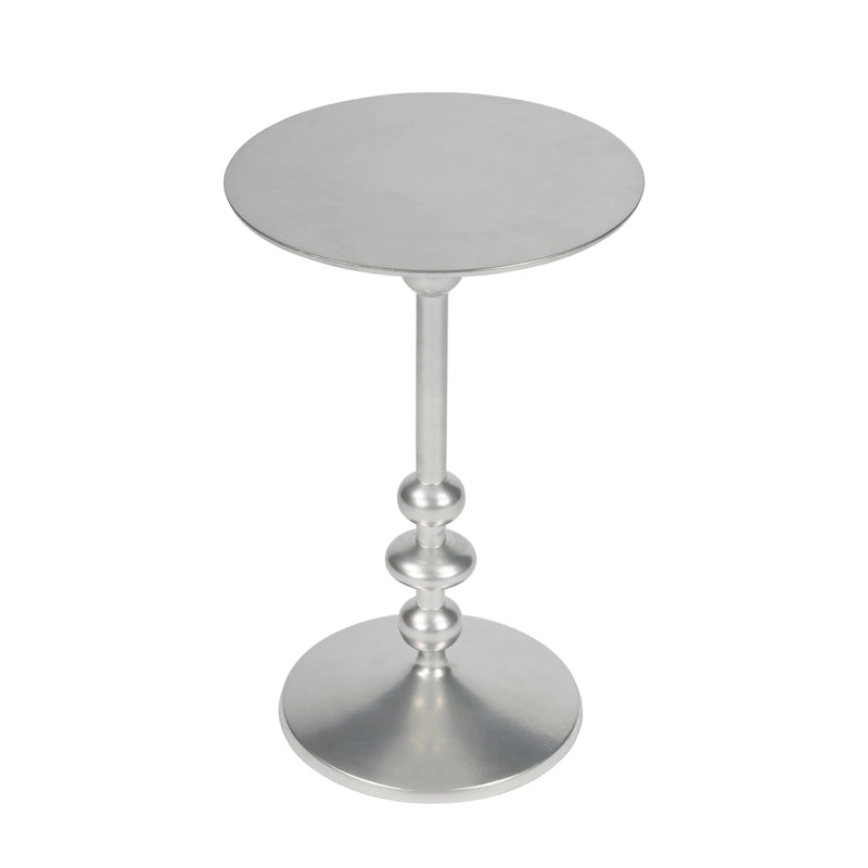 Table d'appoint à piédestal en fer