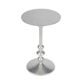 Table d'appoint à piédestal en fer