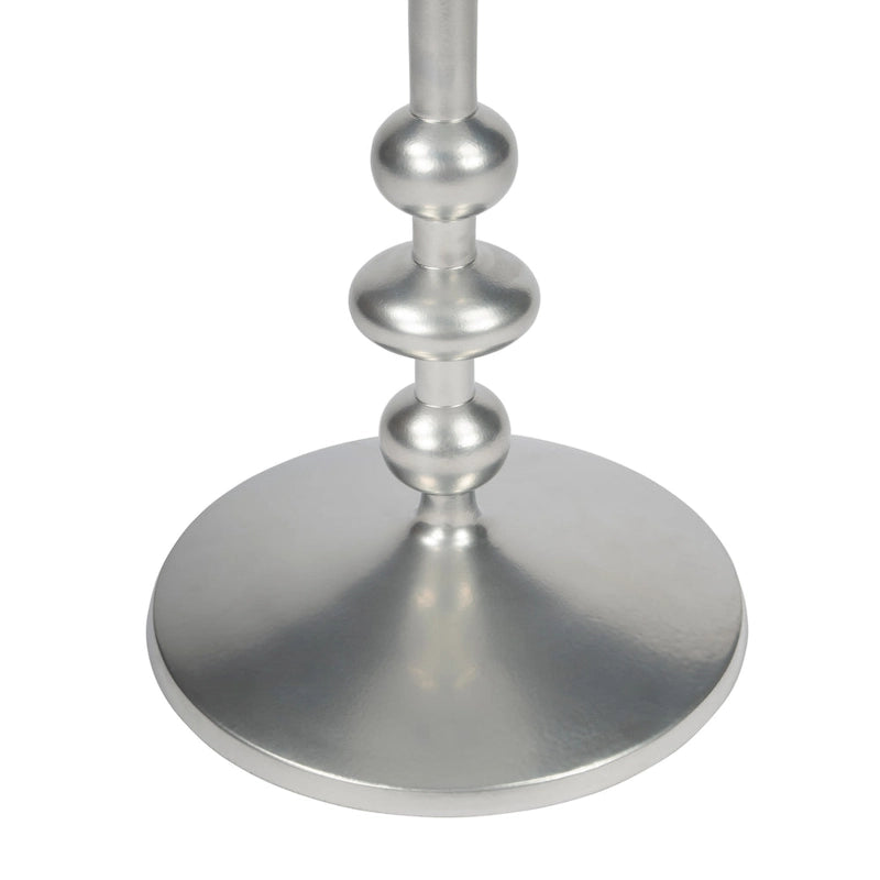 Table d'appoint à piédestal en fer