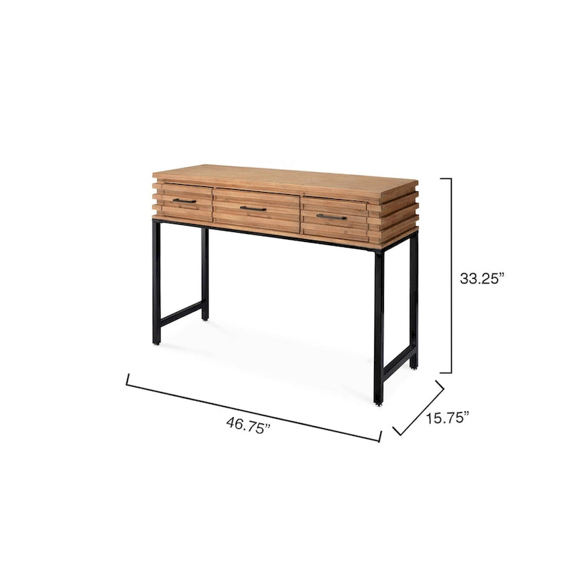 Console en bois
