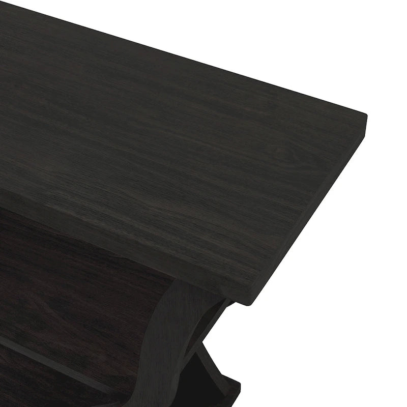 Console 39 pouces avec étagère ouverte