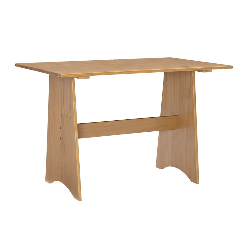 Table de petit-déjeuner rectangulaire style ferme