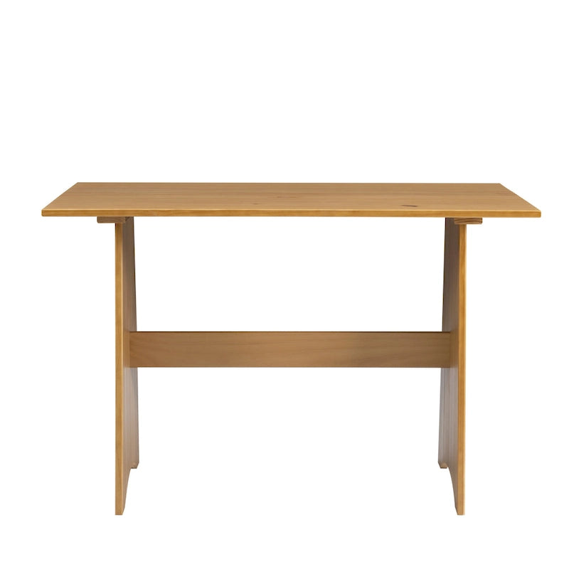 Table de petit-déjeuner rectangulaire style ferme