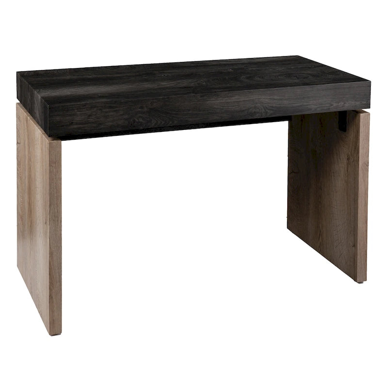 Bureau de transition en bois noir