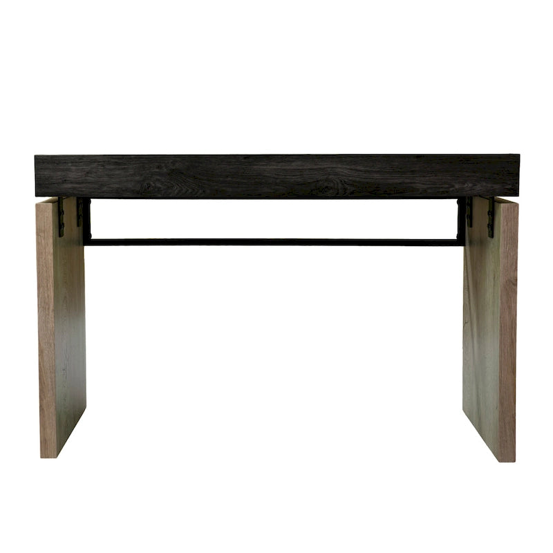 Bureau de transition en bois noir