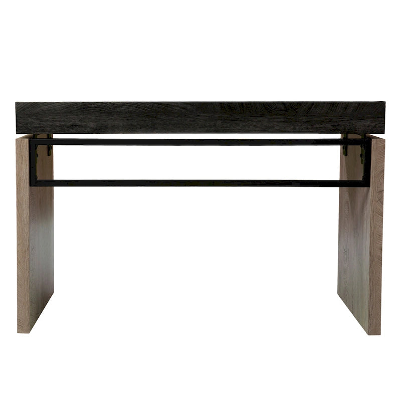 Bureau de transition en bois noir