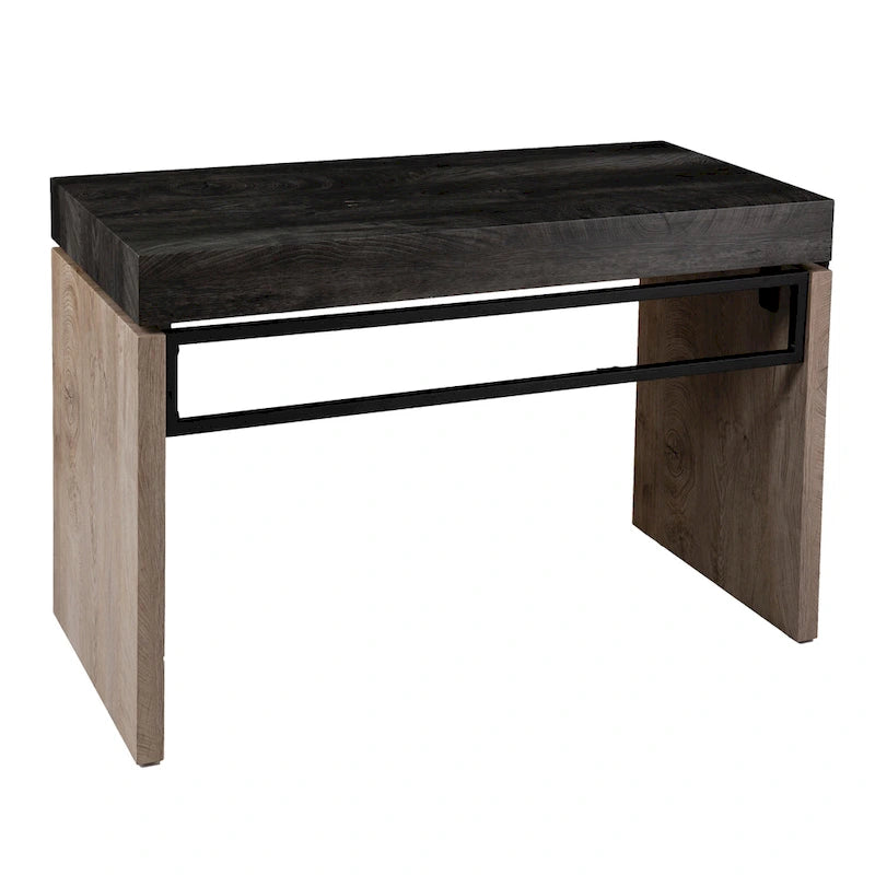 Bureau de transition en bois noir