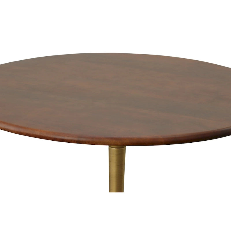 Table de salle à manger ronde Wood Top 40