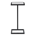 Table d'appoint blanche - 8P x 10L x 23H