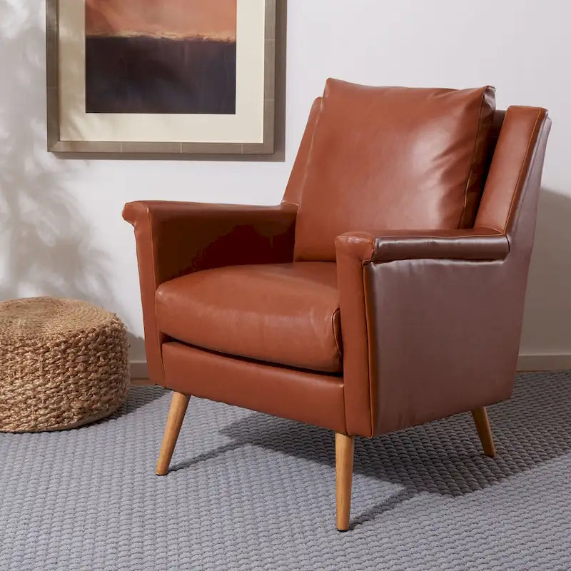 Fauteuil milieu du siècle - 72,9 x 72,1 x 86,1 cm - 74L x 71P x 86H cm
