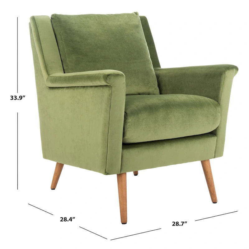 Fauteuil milieu du siècle - 72,9 x 72,1 x 86,1 cm - 74L x 71P x 86H cm