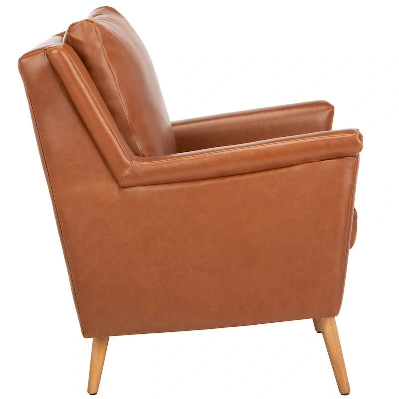 Fauteuil milieu du siècle - 72,9 x 72,1 x 86,1 cm - 74L x 71P x 86H cm