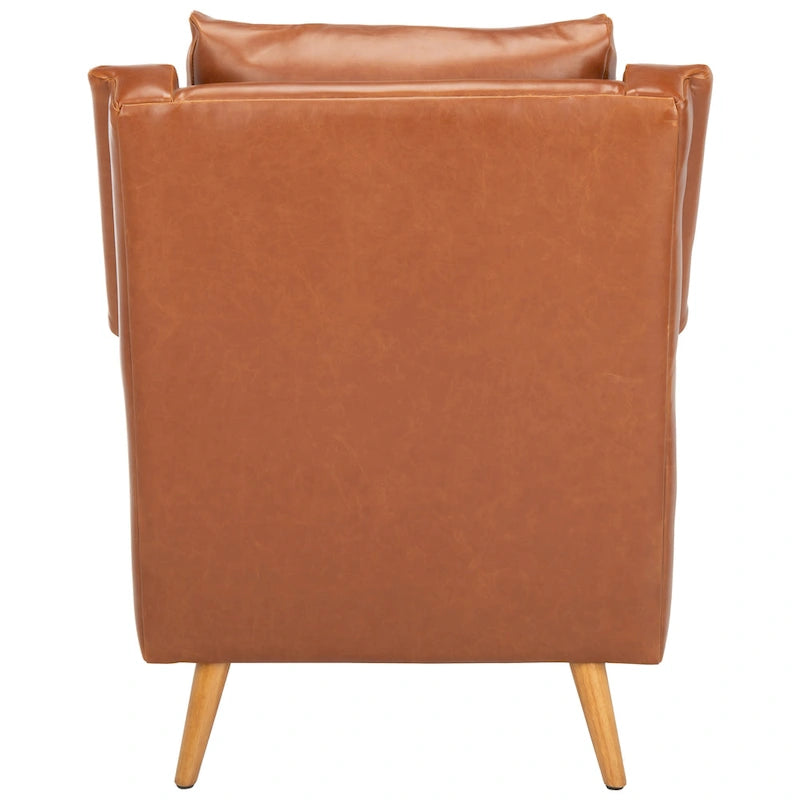 Fauteuil milieu du siècle - 72,9 x 72,1 x 86,1 cm - 74L x 71P x 86H cm