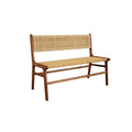 Banc en rotin
