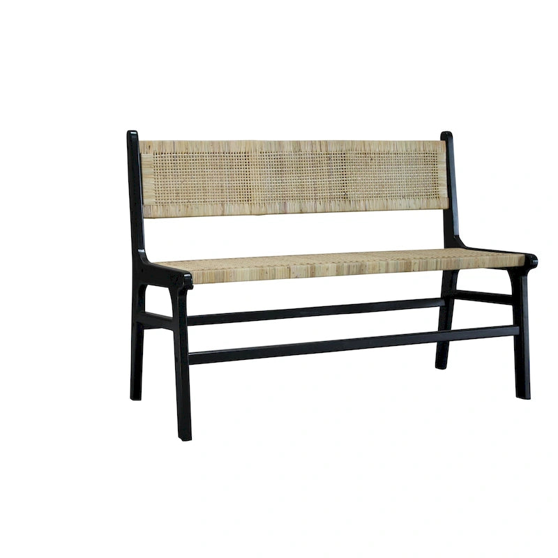 Banc en rotin
